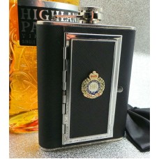 Royal Engineers Hip Flask With Compartment Royal Engineers Hip Flask With Compartment